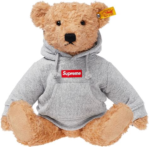 supreme teddy bear lv|supreme teddy bear plush.